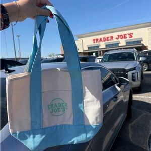 Viral Trader Joe’s mini Canvas Tote Bag